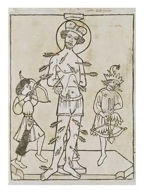 Die Marter des heiligen Sebastian