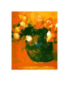 Topf mit Blumen